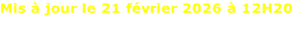 Mis à jour le 21 février 2026 à 12H20